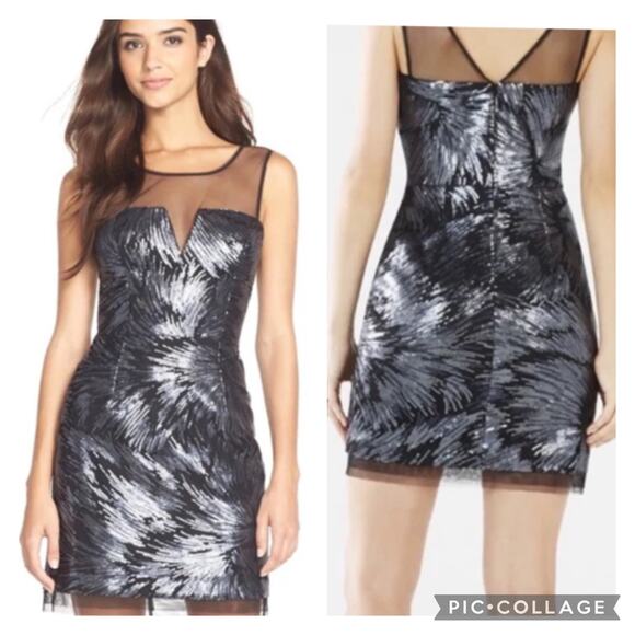 BCBG Maxazria Abigail‎ Sequin Dress - Picture 1 of 7